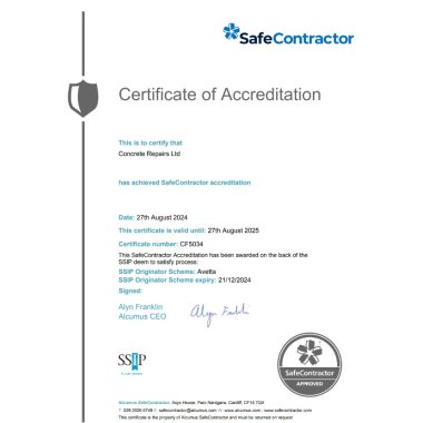 Avetta Safe Contractor CRL 