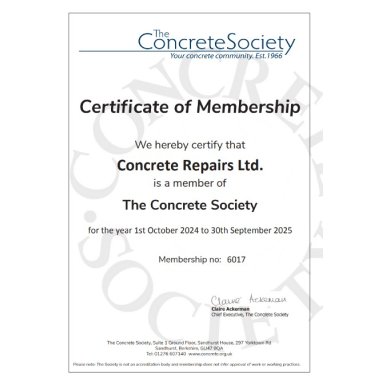 The Concrete Society CRL